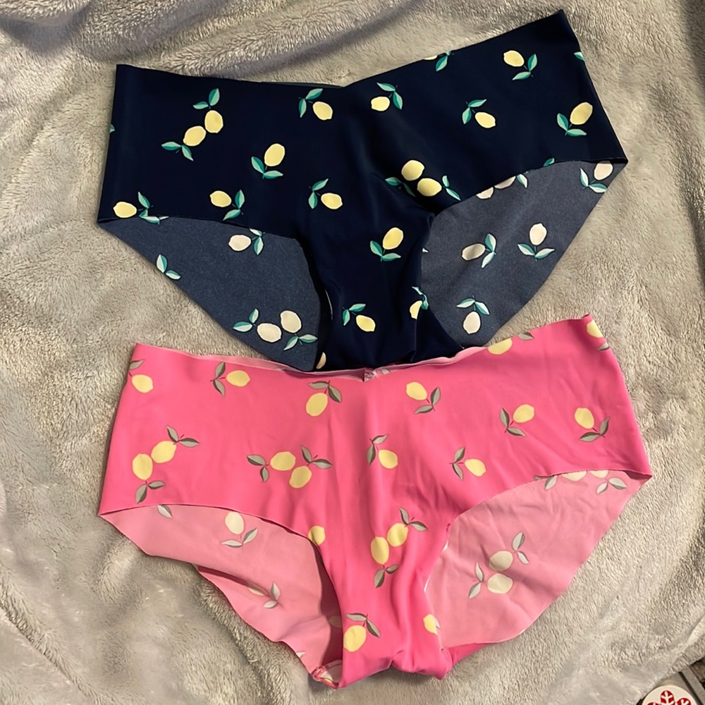 Victoria’s Secret Pink and Blue Lemon Panties